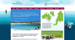 Desktop Screenshot of lifestyleregion.com.au